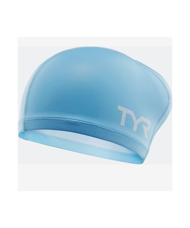 Шапочка для плавания Long Hair Silicone Comfort Swim Cap, силикон, LSCCAPLH/450, голубой (724310)