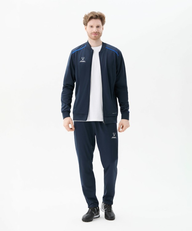 Олимпийка JÖGEL DIVISION PerFormDRY Pre-match Knit Jacket, темно-синий (1950010) Олимпийка JÖGEL DIVISION PerFormDRY Pre-match Knit Jacket, темно-синий (1950010)