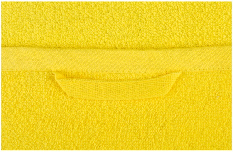 Комплект полотенец из 2 шт "майолика" 40*70/40*40 см. 100% хлопок,твил+махра жёлтый SANTALINO (850-703-61)