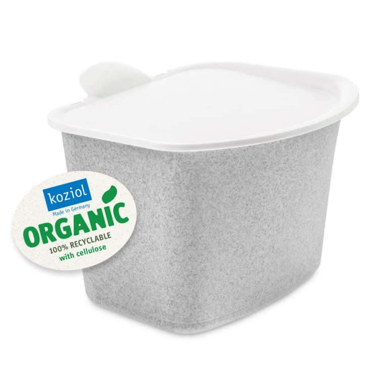 Контейнер для пищевых отходов bibo, organic, серый (67257)