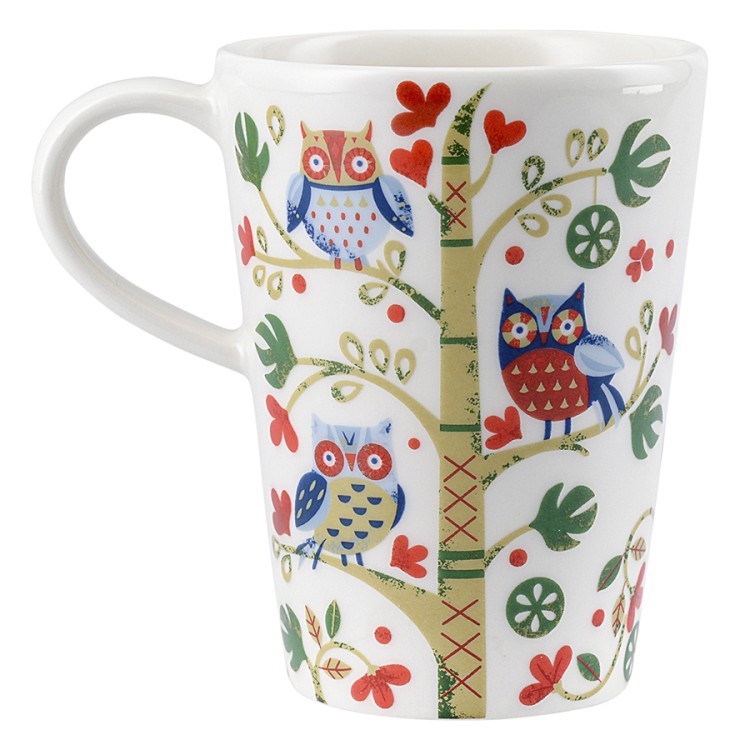 Кружка owl из коллекции birds of paradise в подарочной упаковке, 350 мл (76685) Кружка owl из коллекции birds of paradise в подарочной упаковке, 350 мл (76685)