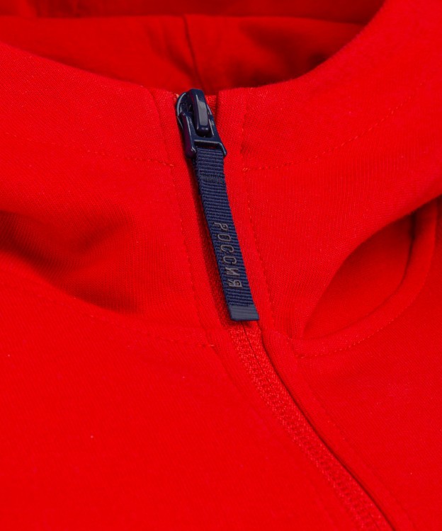 Худи на молнии JOGEL NATIONAL Essential Hooded FZ Jacket, красный (2111409)