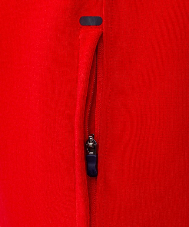 Худи на молнии JOGEL NATIONAL Essential Hooded FZ Jacket, красный (2111408)