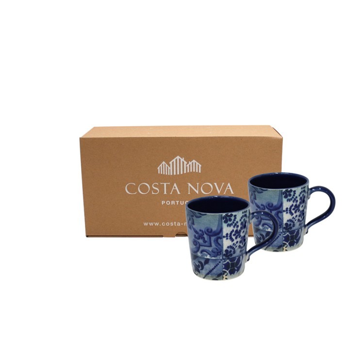 Набор YCCS02-BLT(YCCS02-02013L), керамика, BLUE TILE, Costa Nova