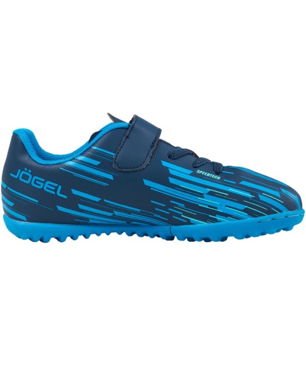 БЕЗ УПАКОВКИ Бутсы многошиповые JOGEL Rapido TF Navy/blue, детский (1586517)