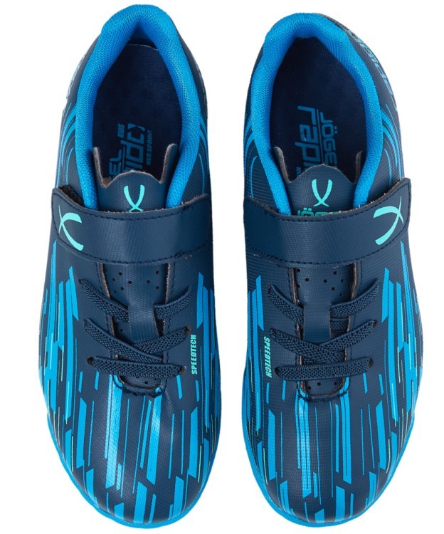 БЕЗ УПАКОВКИ Бутсы многошиповые JOGEL Rapido TF Navy/blue, детский (1586517)