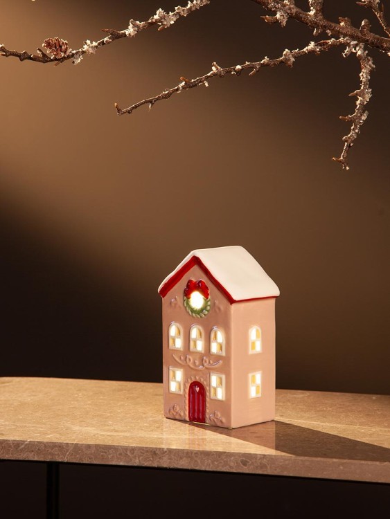 Домик с подсветкой fensmark из коллекции new year essential, 15 см (79417)