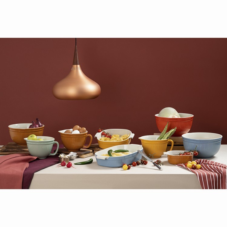 Миска soft ripples, 3,9 л, карамельная (75098)