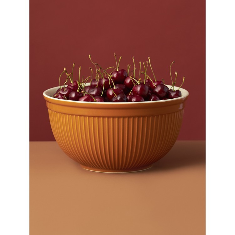 Миска soft ripples, 3,9 л, карамельная (75098)