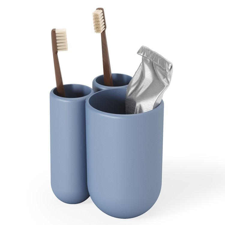 Стакан для зубных щеток touch, синий (79163)