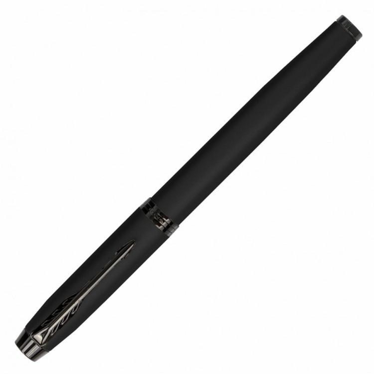 Ручка перьевая Parker "IM Achromatic Black BT" черный матовый нержавеющая сталь синяя 143767 (1) (89439) Ручка перьевая Parker "IM Achromatic Black BT" черный матовый нержавеющая сталь синяя 143767 (1) (89439)