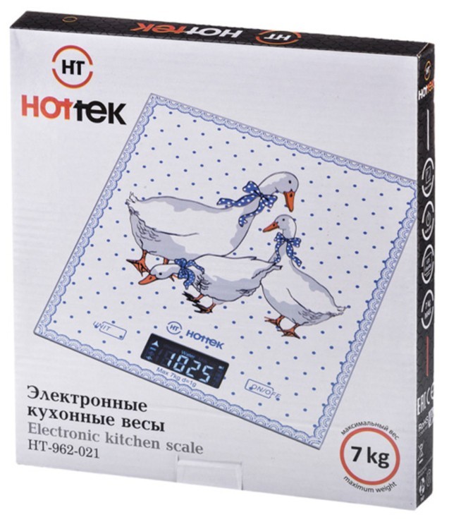 Весы кухонные hottek ht-962-021 HOTTEK (962-021)