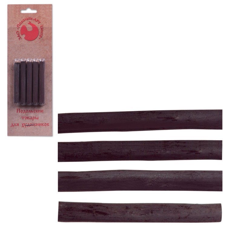 Сепия темная Подольск 5 шт круглое сечение 5 мм (69552)