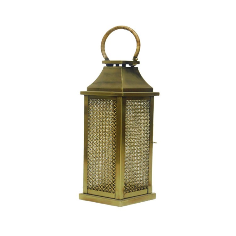 Подсвечник F963-XL-BB, металл, стекло, brass, ROOMERS FURNITURE