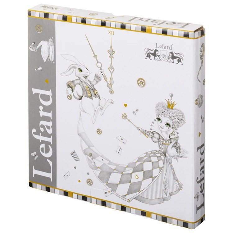 Тарелка обеденная lefard "wonderland" 25,5 см, разноцветный (590-444-11) 