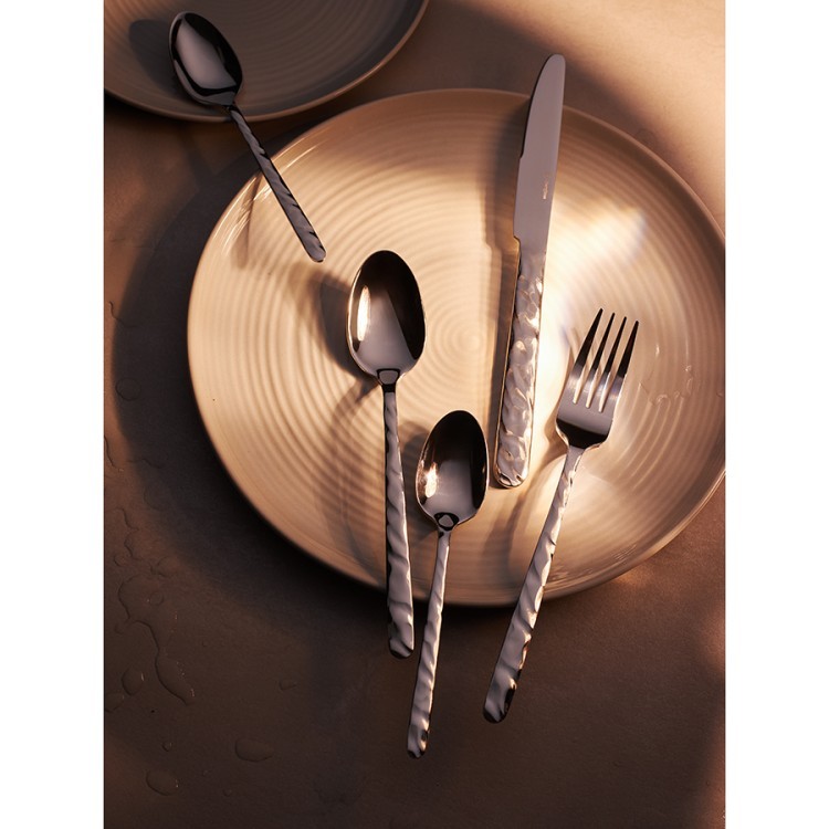 Набор столовых приборов fluid, серебристые, 16 пред. (77769)