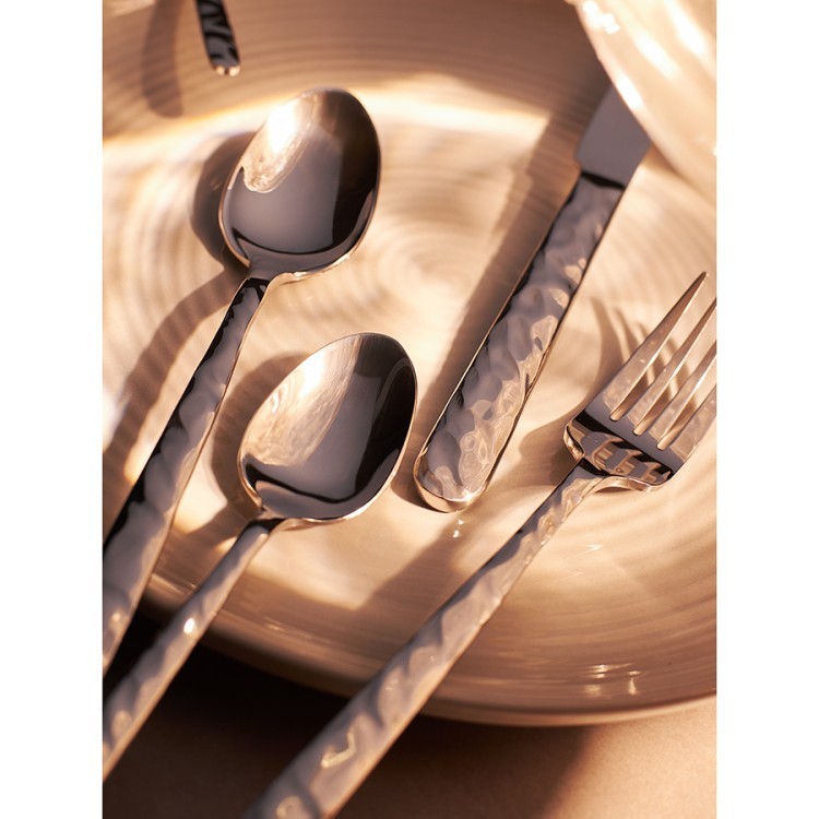 Набор столовых приборов fluid, серебристые, 16 пред. (77769)