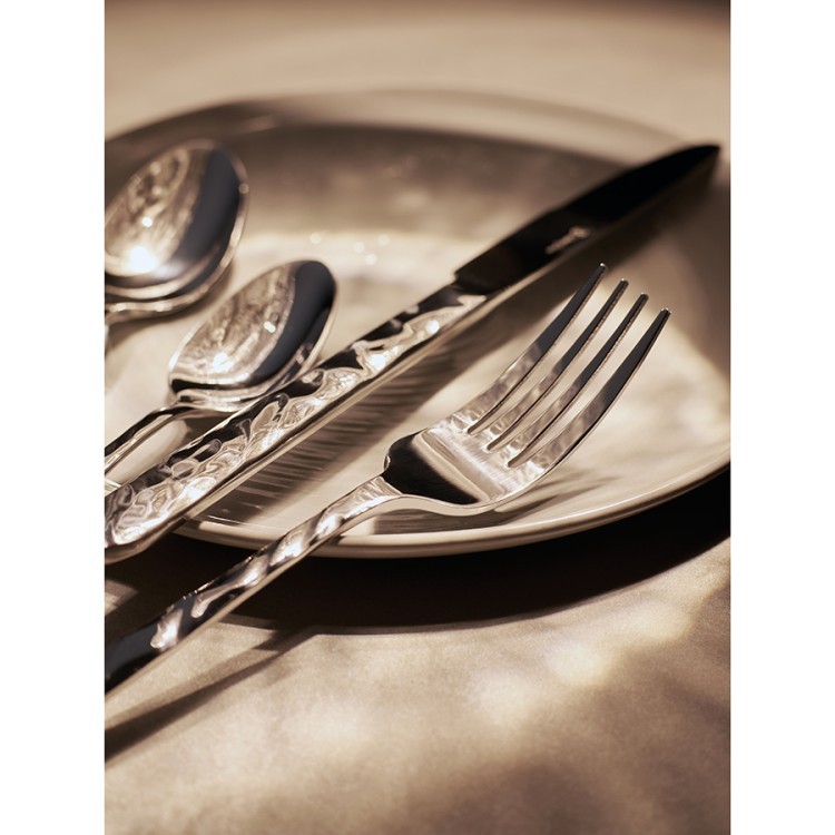Набор столовых приборов fluid, серебристые, 16 пред. (77769)