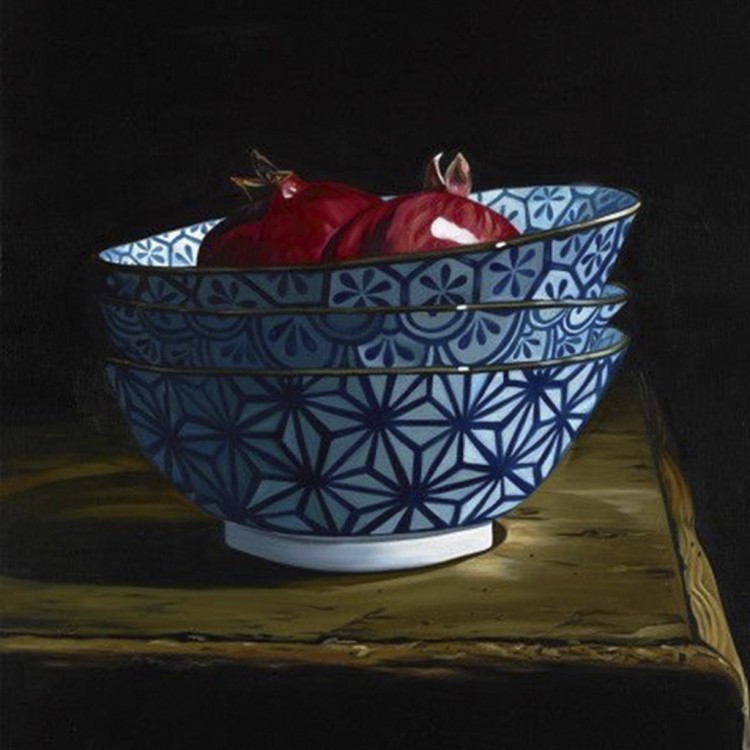 Чаша 16011, 15, фарфор, blue, TOKYO DESIGN