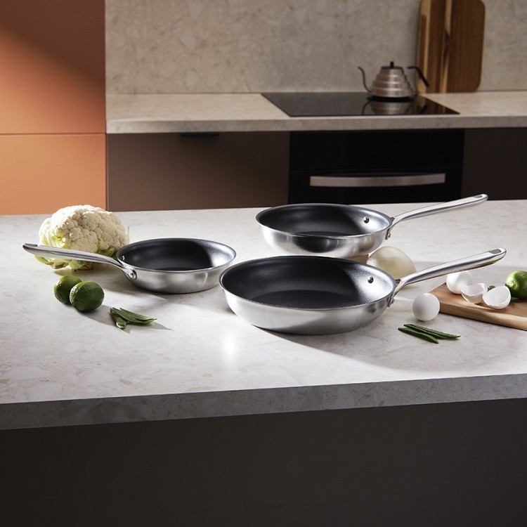 Сковорода 3ply etalon, D28 см (77014)