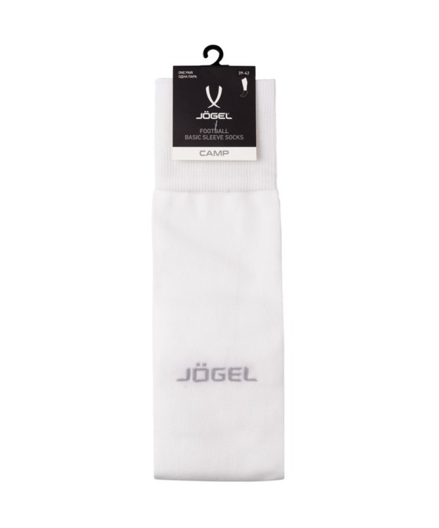 Гольфы футбольные JOGEL CAMP BASIC SLEEVE SOCKS 00, белый/серый (2129131)