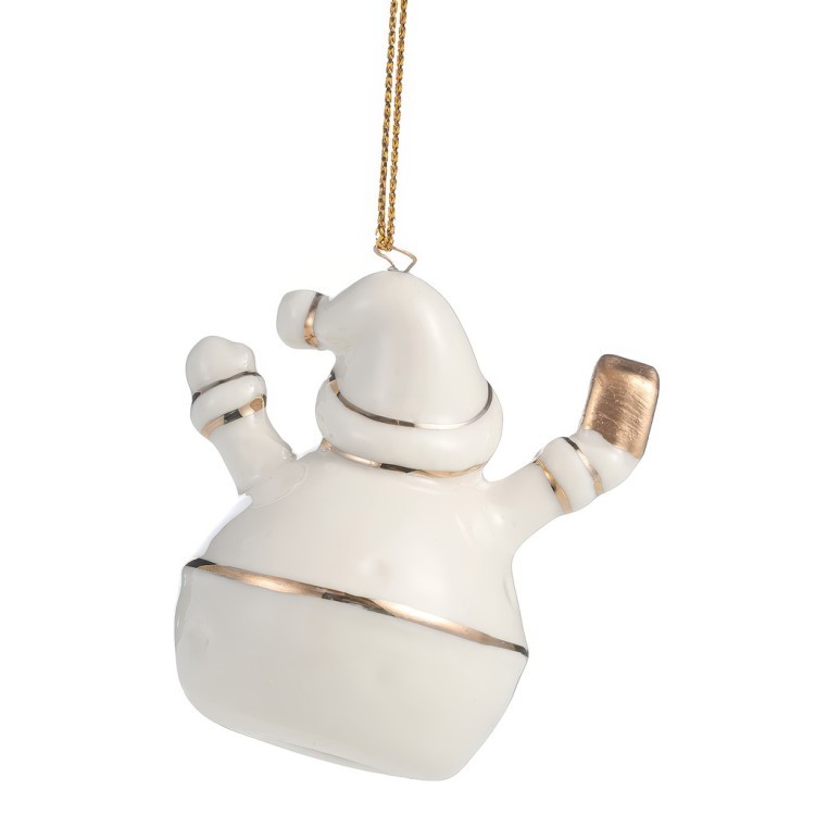 Подвеска на ёлку "дед мороз" 4,5*2,5*7 см Lefard (146-2262)