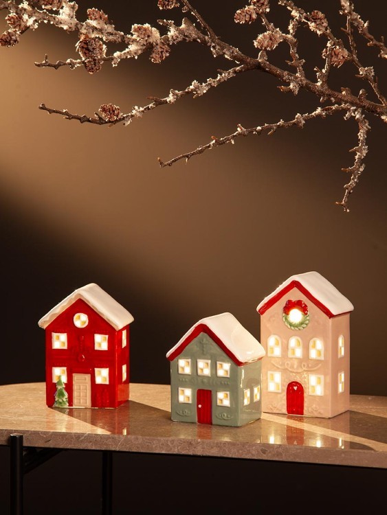 Домик с подсветкой arslev из коллекции new year essential, 11 см (79416)