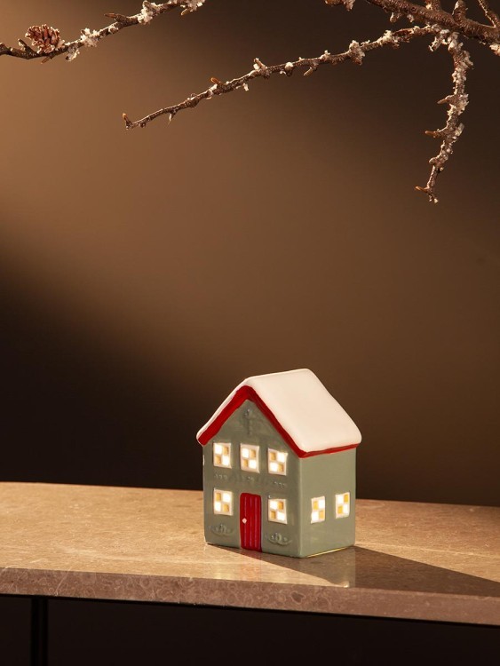 Домик с подсветкой arslev из коллекции new year essential, 11 см (79416)