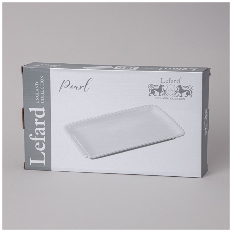 Блюдо lefard "pearl" прямоуг. 30*17,5*2,5 см Lefard (761-101)