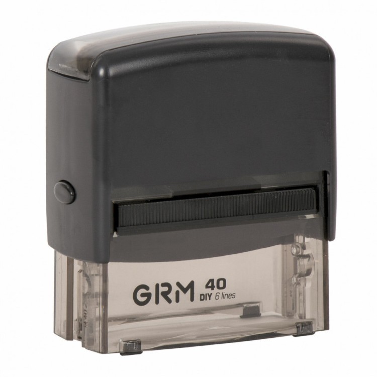 Штамп самонаборный 6-строчный оттиск 59х23 мм синий без рамки GRM 40 231668 (1) (89576) Штамп самонаборный 6-строчный оттиск 59х23 мм синий без рамки GRM 40 231668 (1) (89576)
