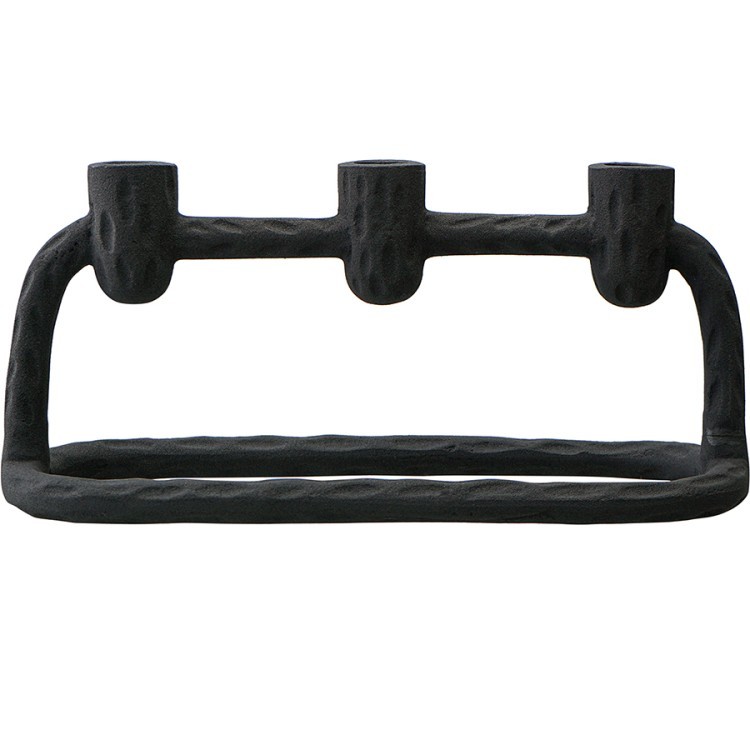 Подсвечник stery, 14 см, черный (78218)