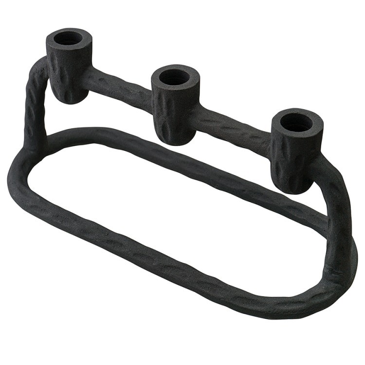 Подсвечник stery, 14 см, черный (78218)