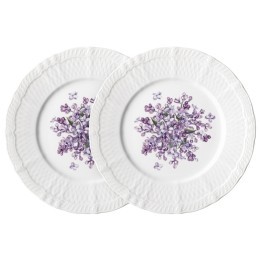 Набор тарелок закусочных lefard  "lilac" 2 шт. 20,5 см Lefard (760-848)