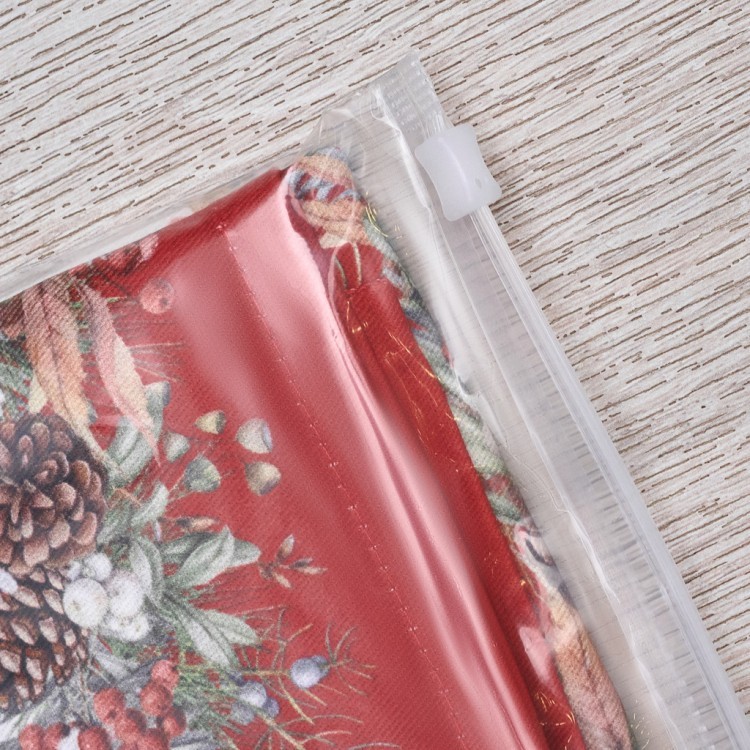 Набор салфеток из 2-х шт "морозко.снегири",40х40см, 100% хлопок,красный,твил, Lefard (850-745-8)