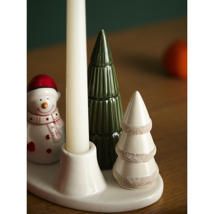 Подсвечник новогодний enchanted forest из коллекции new year essential, 14 см (78342) Подсвечник новогодний enchanted forest из коллекции new year essential, 14 см (78342)