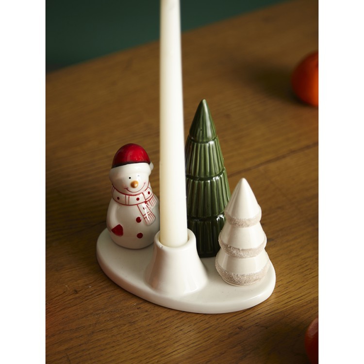 Подсвечник новогодний enchanted forest из коллекции new year essential, 14 см (78342) Подсвечник новогодний enchanted forest из коллекции new year essential, 14 см (78342)