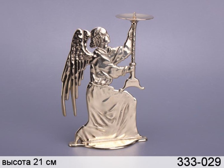 Подсвечник "ангел" высота=21 см. Stilars S.n.c. (333-029) 