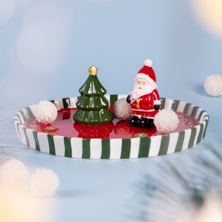 Блюдо сервировочное коллекция "christmas gift" 25*25*8,5 см Lefard (230-540)