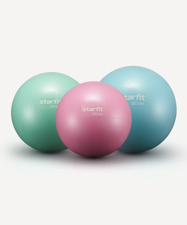 БЕЗ УПАКОВКИ Мяч для пилатеса STARFIT GB-902 25 см, мятный (2126484)