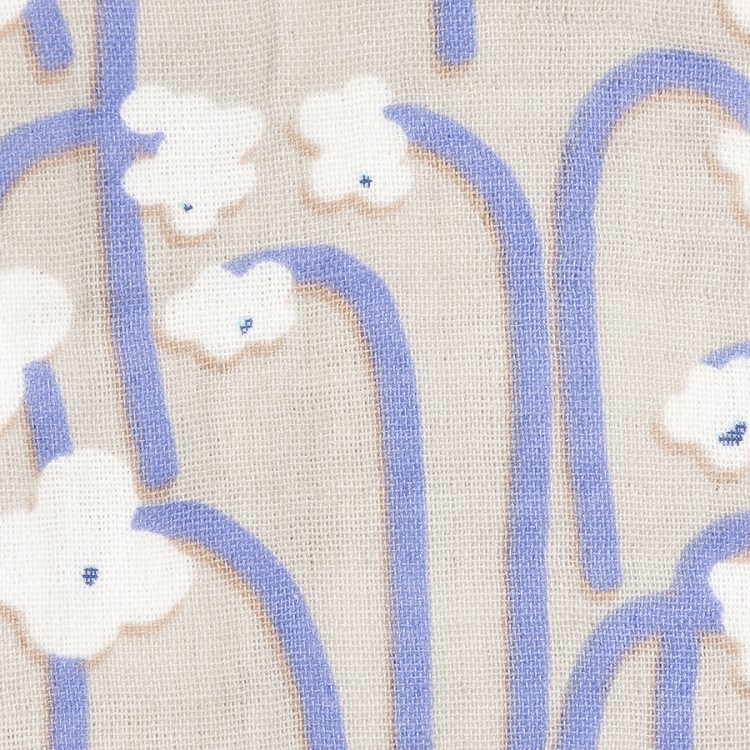 Набор из двух муслиновых полотенец с принтом Полярный цветок из коллекции scandinavian touch, 50х70 см (73645) Набор из двух муслиновых полотенец с принтом Полярный цветок из коллекции scandinavian touch, 50х70 см (73645)