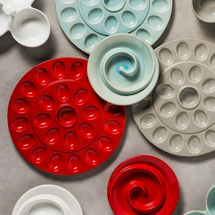 Тарелка EG341-GRY(WWD341-01905A), 33.9, керамика, grey, CASAFINA BY COSTA NOVA