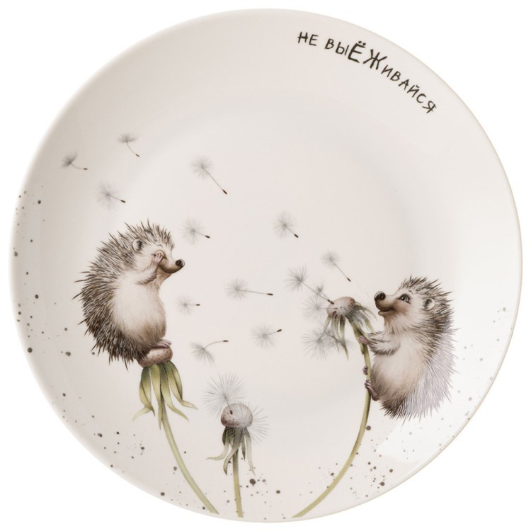 Набор тарелок закусочных lefard "лови счастье" 2шт. 20,5 см Lefard (581-009)