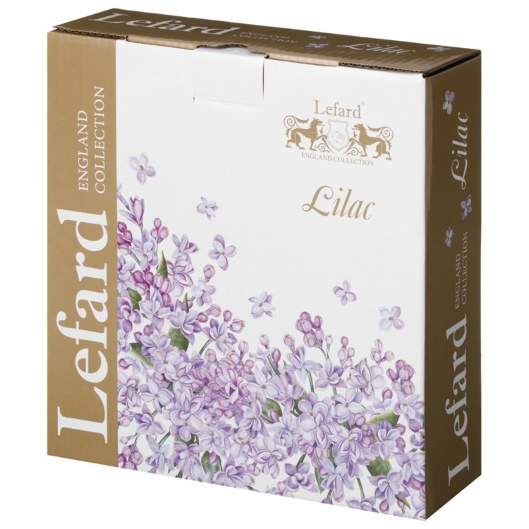 Набор тарелок закусочных lefard  "lilac" 4 шт. 20,5 см микс Lefard (760-811-1)