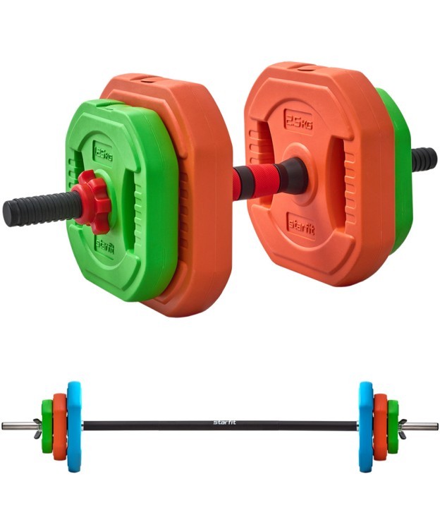 Штанга для бодипампа с разборным грифом STARFIT BB-711, 19,5 кг (2107998)