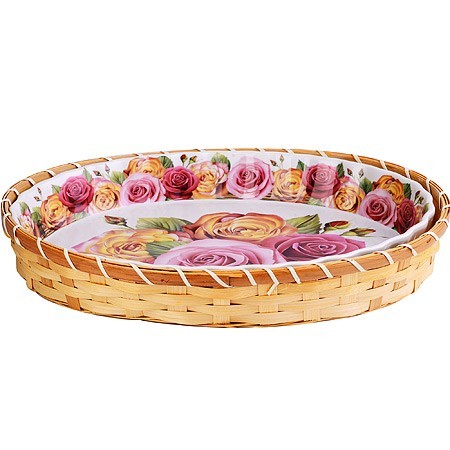 Форма для запекания 2,1л 33х5см РОЗЫ МВ (24799)