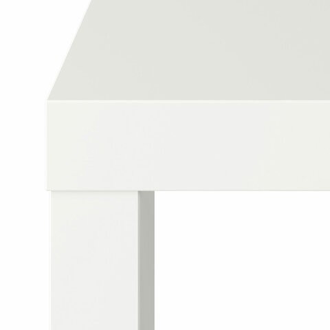 Стол журнальный Лайк аналог IKEA (550х550х440 мм), белый, 641920 (1) (96697)