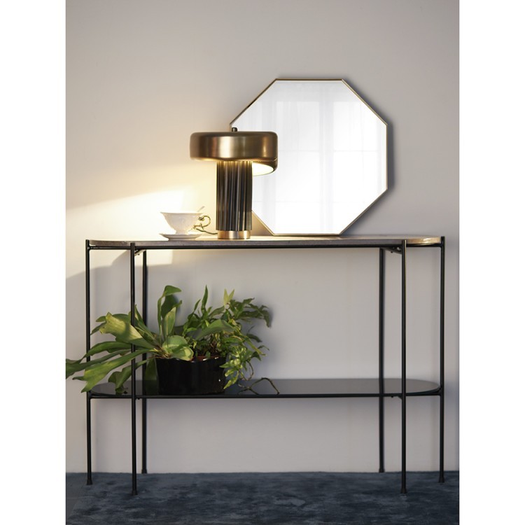 Зеркало настенное raffin, 51х51 см, золотое (76224)