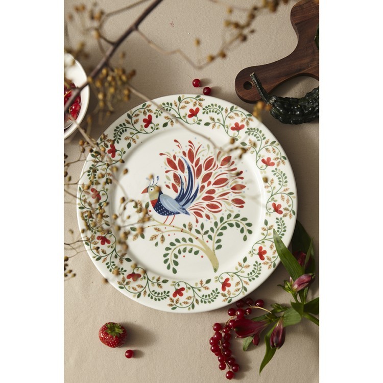 Тарелка fantail bird из коллекции birds of paradise, D28 см (76690)