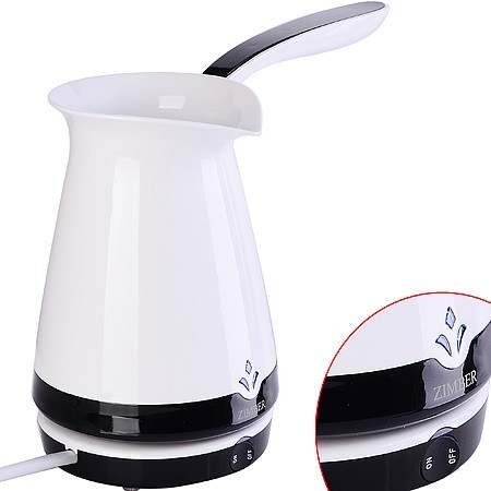 Электрокофеварка белая (250мл) 870ВZM (11345)