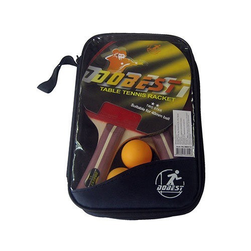 Набор для настольного тенниса Dobest BB01 2 звезды (2 ракетки + 3 мяча) (55835)